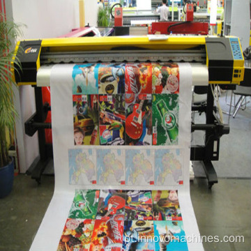 60 cabeça de impressão DX5 inkjet grande formato eco flex solvente banner plotter sublimação plotter impressora (1.2 m) ZXK-1600